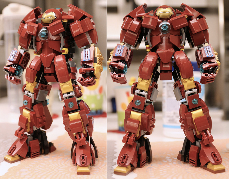 Illustration for article titled Go vote for this more menacing version of the Lego Hulkbuster armor